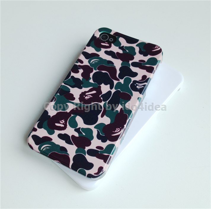 เคส iPhone4/4s  แบบพิมพ์เต็มรอบ ( แบบเงา ) รุ่นมันเงาพิเศษ