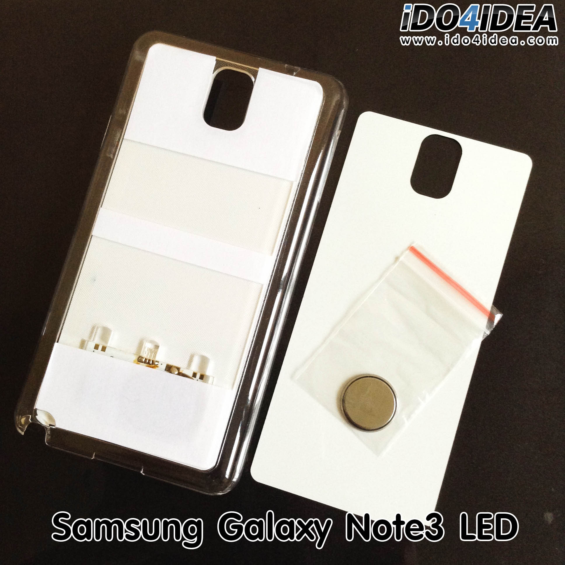 เคส Samsung Note3 LED มีไฟ 7 สี